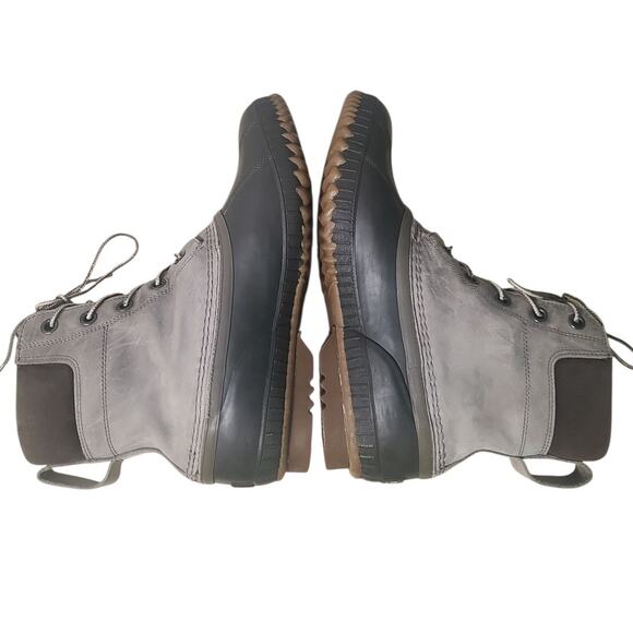 Sorel Men's Cheyenne II Lace Duck Boot Gray Quarry Size 12 - Picture 6 of 8
